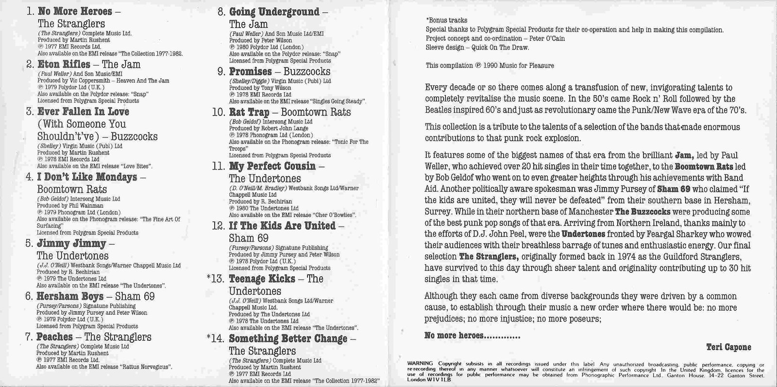 Middle of cover of CDM 7938542